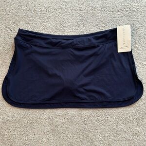 NWT Athleta Tidal Swim Skirt Sz XL Blue